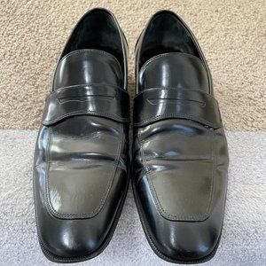Men’s Salvatore Ferragamo Dress Loafers Black